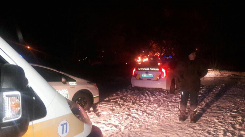 В Кременчуге разбился вертолет